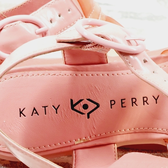 New Katy Perry The Geli Fisherman Pink Comfortable Strappy Sandals W970 - Picture 9 of 13